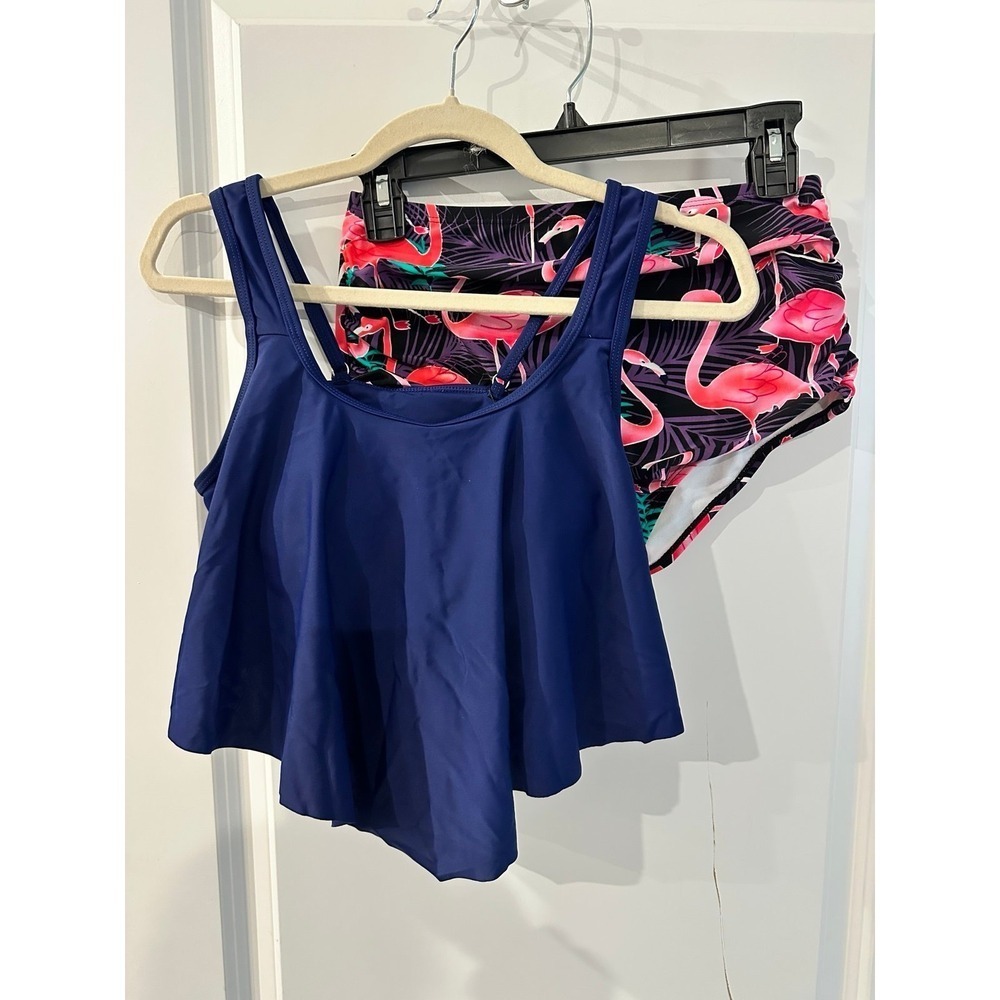 NEW Two Piece Swimsuit Size S Tankini